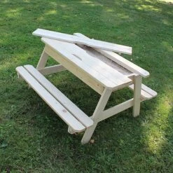 Soulet Childrens Wooden Picnic Table With Sandpit 15 Soulet Childrens Wooden Picnic Table With Sandpit -PlantHub Shop 782714 ZOOM 02