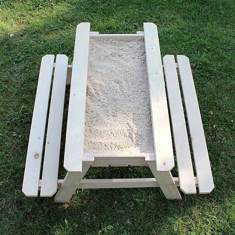 Soulet Childrens Wooden Picnic Table With Sandpit 9 Soulet Childrens Wooden Picnic Table With Sandpit - Image 7