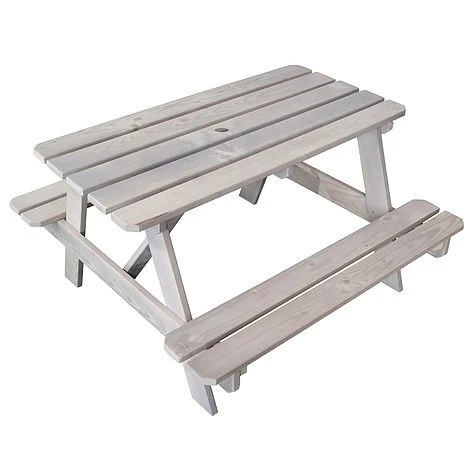 Soulet Childrens Garden Picnic Table Grey 7 Soulet Childrens Garden Picnic Table Grey - Image 5