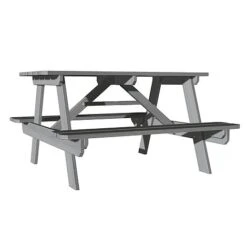 Soulet Childrens Garden Picnic Table Grey 15 Soulet Childrens Garden Picnic Table Grey -PlantHub Shop 783568 DET 10