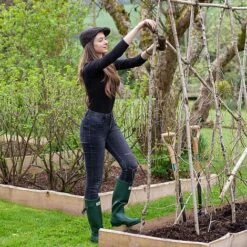 Head Gardener Hat (Black Pinstripe) -PlantHub Shop 784611Z