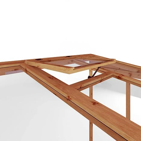 Waltons 8 X 4 Premium Wooden Shiplap Tongue And Groove Lean To Greenhouse 9 Waltons 8 X 4 Premium Wooden Shiplap Tongue And Groove Lean To Greenhouse - Image 7