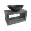 Firebowl & Rectangle Console Cement H52Cm W64Cm -PlantHub Shop 957757