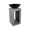 Firebowl & Square Console Cement H68.5cm W39Cm -PlantHub Shop 967183