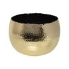 Hammered Bowl Gold/Black 19Cm 2 Hammered Bowl Gold/Black 19Cm -PlantHub Shop AC19G copy