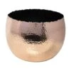 Hammered Bowl Copper/Black 30Cm -PlantHub Shop AC30C copy