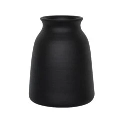 Akemi Vase Carbon Black H26CM W21CM