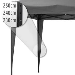 Idooka Pop Up Gazebos- Freestanding Awnings & Canopies & Party Tents -PlantHub Shop Adjustable20Height