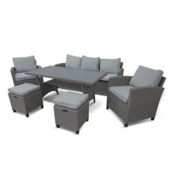 Rowlinson Garden Albany Rattan Sofa Dining Set 7 Seat Grey -PlantHub Shop Albany20720seat20lifestyle20copy20grey20copy20white20copy20light