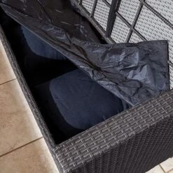 Rowlinson Garden Deluxe Rattan Corner Sofa Dining Set 8 Seat Grey -PlantHub Shop AlbanyCornerset Grey 08