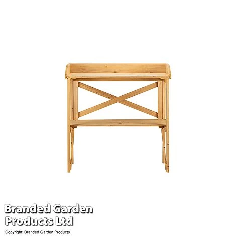 Garden Grow Wooden Two-Tier Potting Bench 6 Garden Grow Wooden Two-Tier Potting Bench - Image 4