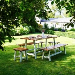 Broadway Acacia Wood 5 Piece Furniture Set -PlantHub Shop BFS180 1 copy