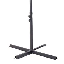 Idooka 300cm Grey Cantilever Garden Parasol - Patio Umbrella & Sun Shade -PlantHub Shop Base1