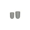 Catania Grey Terrazzo Set Of 2 Vases -PlantHub Shop CGTVS2 copy