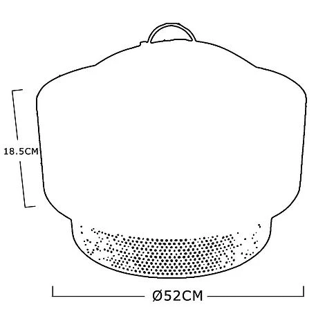 Idooka Stone Effect Fire Pit & BBQ 7 Idooka Stone Effect Fire Pit & BBQ - Image 5