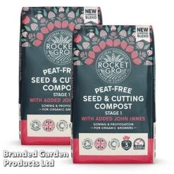 RocketGro Seed & Cutting Compost With Added John Innes -PlantHub Shop COMP SEEDCU20L S46301