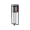 Calla Planter Stand Black/Pewter H78CM D29CM -PlantHub Shop CPSBP78