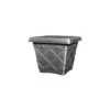 Tuscany Planter Roman Square 31cm - Silver Effect -PlantHub Shop CTTLSS