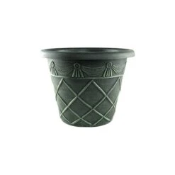 Tuscany Planter Roman Round 45cm Verdigris Effect