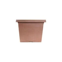Tuscany Planter Square 37cm - Aged Mesquite Effect
