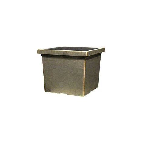 Tuscany Planter Square 37cm - Black Bronze Effect 3 Tuscany Planter Square 37cm - Black Bronze Effect