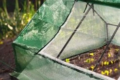 Idooka Green Mesh Garden Polytunnel -PlantHub Shop Closeup2