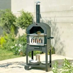 Idooka Woodfired Pizza Oven & Charcoal BBQ