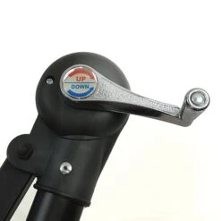 Idooka 300cm Grey Cantilever Garden Parasol - Patio Umbrella & Sun Shade -PlantHub Shop Crank1