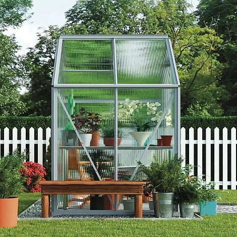 Garden Grow Traditional Greenhouse 6.2 X 4.3 X 6.6ft 12 Garden Grow Traditional Greenhouse 6.2 X 4.3 X 6.6ft - Image 10