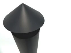 Idooka Garden Chiminea Outdoor Fire Pit Patio Heater Black Metal Log Burner Chimney -PlantHub Shop DSCN1118