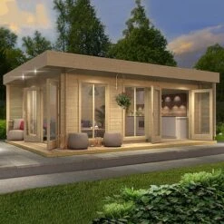 Doddington Log Cabin 4m X 5.9m 8 Doddington Log Cabin 4m X 5.9m -PlantHub Shop Doddington20life