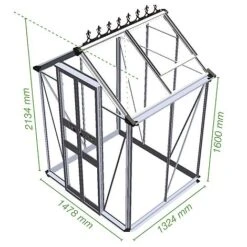 Eden Birdlip 4x4 Greenhouse -PlantHub Shop EDEN T65627 C h