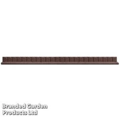 Lawnmower Friendly Flexi-Edge Border - Earth 13 Lawnmower Friendly Flexi-Edge Border - Earth -PlantHub Shop EDGE MOWEREART S48167