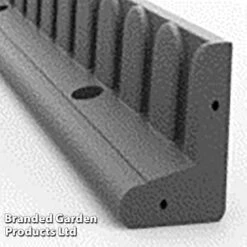 Lawnmower Friendly Flexi-Edge Border - Grey 17 Lawnmower Friendly Flexi-Edge Border - Grey -PlantHub Shop EDGE MOWERGREY S48185