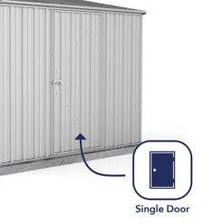 Absco Space Saver 7'5 X 5' Pent Roof Outdoor Metal Garden Storage Shed - 4 Colours Available 15 Absco Space Saver 7'5 X 5' Pent Roof Outdoor Metal Garden Storage Shed - 4 Colours Available -PlantHub Shop ESDXL20MET003 300dpi 4