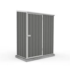 Absco Space Saver 5' X 3' Pent Roof Outdoor Metal Garden Storage Shed - 4 Colours Available