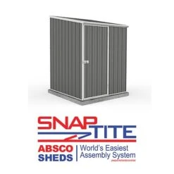 Absco Space Saver 5' X 5' Pent Roof Outdoor Metal Garden Storage Shed - 4 Colours Available -PlantHub Shop ESDXL20MET106 1