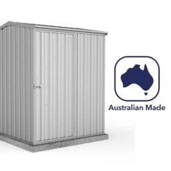 Absco Premier 5' X 5' Reverse Apex Roof Outdoor Metal Garden Storage Shed - 2 Colours Available 16 Absco Premier 5' X 5' Reverse Apex Roof Outdoor Metal Garden Storage Shed - 2 Colours Available -PlantHub Shop ESDXL20MET113 6