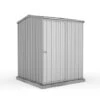Absco Premier 5' X 5' Reverse Apex Roof Outdoor Metal Garden Storage Shed - 2 Colours Available 2 Absco Premier 5' X 5' Reverse Apex Roof Outdoor Metal Garden Storage Shed - 2 Colours Available -PlantHub Shop ESDXL20MET113 white background 01