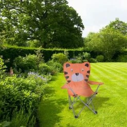 Idooka Kids' Folding Crocodile Camp Chair 18 Idooka Kids' Folding Crocodile Camp Chair -PlantHub Shop FC5000050.TIGER .Lifestyle