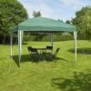 Pop Up Garden Gazebo Party Tent 3m X 3m Green -PlantHub Shop FSGPRO LS