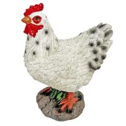 Pair Of Garden Chicken Ornaments -PlantHub Shop FW1006 1