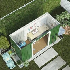 Waltons Pent Metal Shed 6.6 X 3.9ft -PlantHub Shop G0163 7B390C23 DB65 C7D3 FFBEE564645AF604