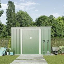 Waltons Pent Metal Shed 6.6 X 3.9ft -PlantHub Shop G0163 7B391924 9C84 B4F9 D7EEFCFB93625F38