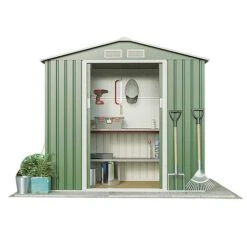 Waltons Apex Metal Shed 7 X 4.2FT -PlantHub Shop G0171 8 1000x1000 1