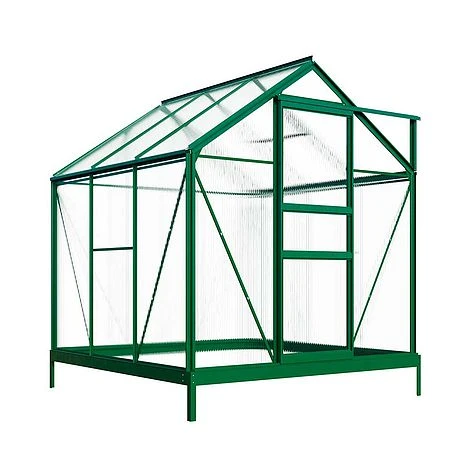 Garden Grow Traditional Greenhouse 6.2 X 6.2 X 6.6ft - Green 10 Garden Grow Traditional Greenhouse 6.2 X 6.2 X 6.6ft - Green - Image 8