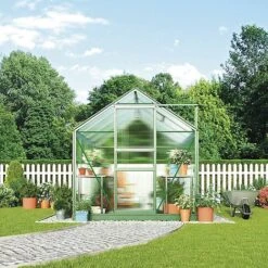 Garden Grow Traditional Greenhouse 6.2 X 8.3 X 6.6ft -PlantHub Shop G0468 7CC533DB BC2B C6BA 37DE34A53FA01FAB