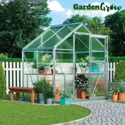 Garden Grow Traditional Greenhouse 6.2 X 4.3 X 6.6ft 24 Garden Grow Traditional Greenhouse 6.2 X 4.3 X 6.6ft -PlantHub Shop G0509201000x100020with20logo