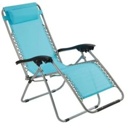 Garden Gear Zero Gravity Chair - Marine Blue -PlantHub Shop G0881 1