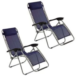 Garden Gear Zero Gravity Chair - Navy 13 Garden Gear Zero Gravity Chair - Navy -PlantHub Shop G0883 2